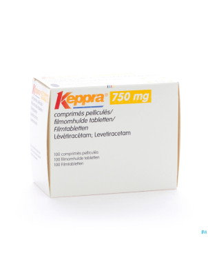 Keppra  750mg comp pell 100x 750mg