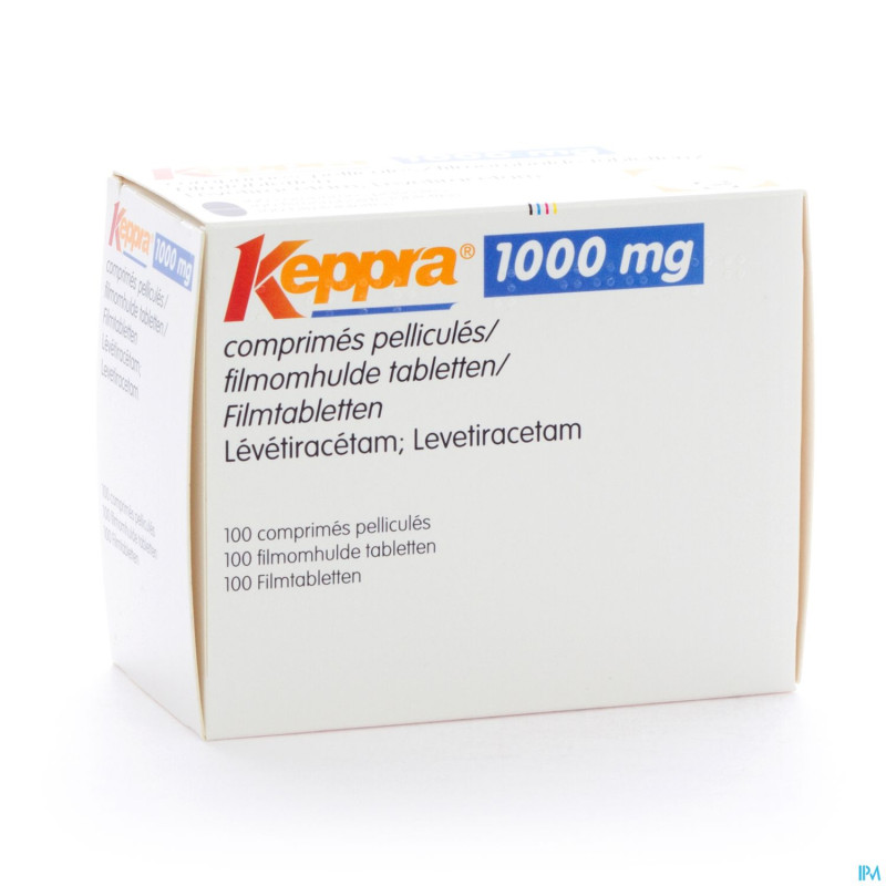 Keppra 1000mg comp pell 100x1000mg