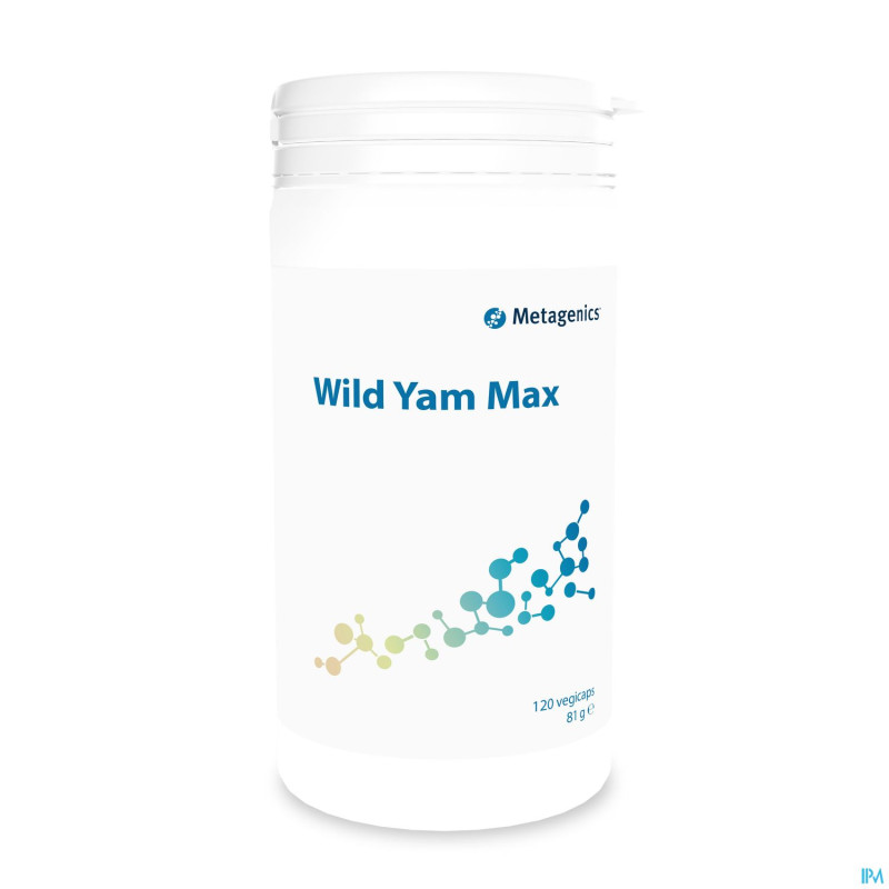 Wild yam max    caps 120 683   metagenics