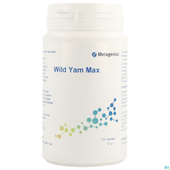 Wild yam max    caps 120 683   metagenics