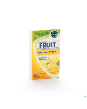 Vicks lemon+c s/sucre    40g box