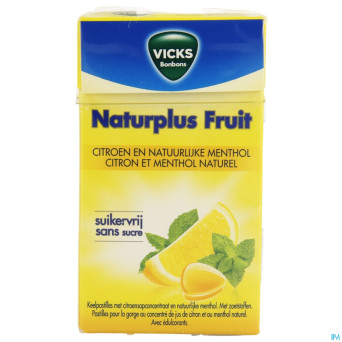 Vicks lemon+c s/sucre    40g box