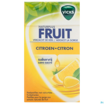 Vicks lemon+c s/sucre    40g box