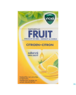 Vicks lemon+c s/sucre    40g box