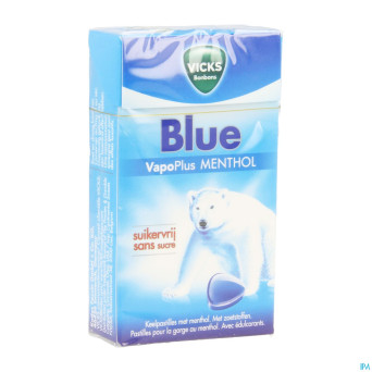 Vicks past bleu s/sucre    40g box