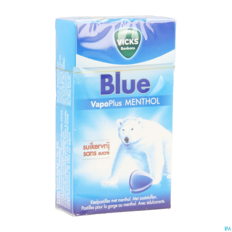 Vicks past bleu s/sucre    40g box