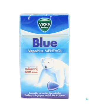 Vicks past bleu s/sucre    40g box