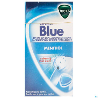 Vicks past bleu s/sucre    40g box