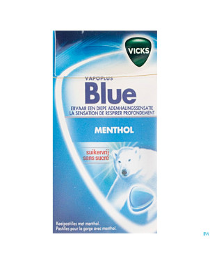 Vicks past bleu s/sucre    40g box