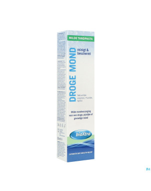 Bioxtra bouche seche dentifrice doux tube   50ml