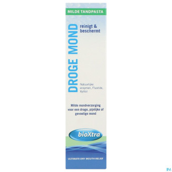 Bioxtra bouche seche dentifrice doux tube   50ml