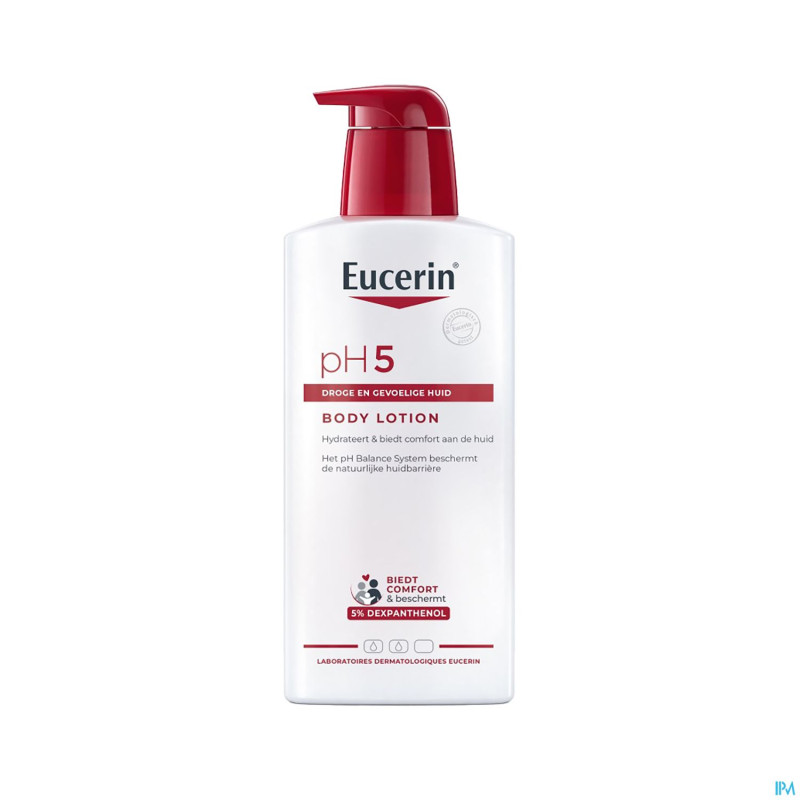Eucerin ph5 peau sensible bodylotion + pomp  400ml