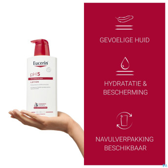 Eucerin ph5 peau sensible bodylotion + pomp  400ml