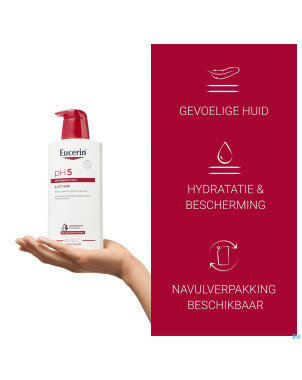 Eucerin ph5 peau sensible bodylotion + pomp  400ml