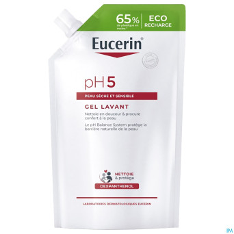 Eucerin ph5 peau sensible savon liq rech 400ml