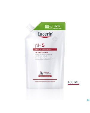 Eucerin ph5 peau sensible savon liq rech 400ml