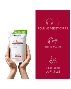 Eucerin ph5 peau sensible savon liq rech 400ml