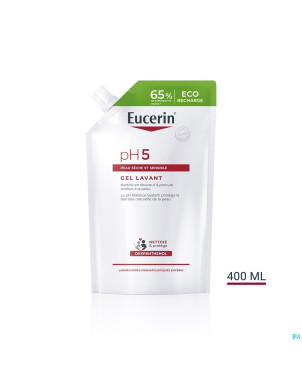 Eucerin ph5 peau sensible savon liq rech 400ml