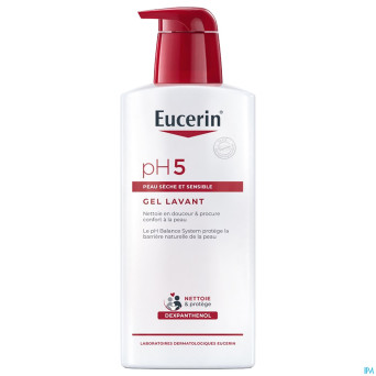 Eucerin ph5 peau sensible savon liquid+pompe 400ml