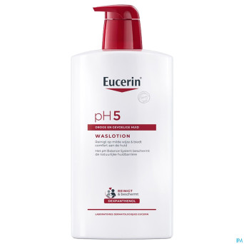 Eucerin ph5 peau sensible savon liquid+pompe    1l