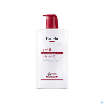 Eucerin ph5 peau sensible savon liquid+pompe    1l