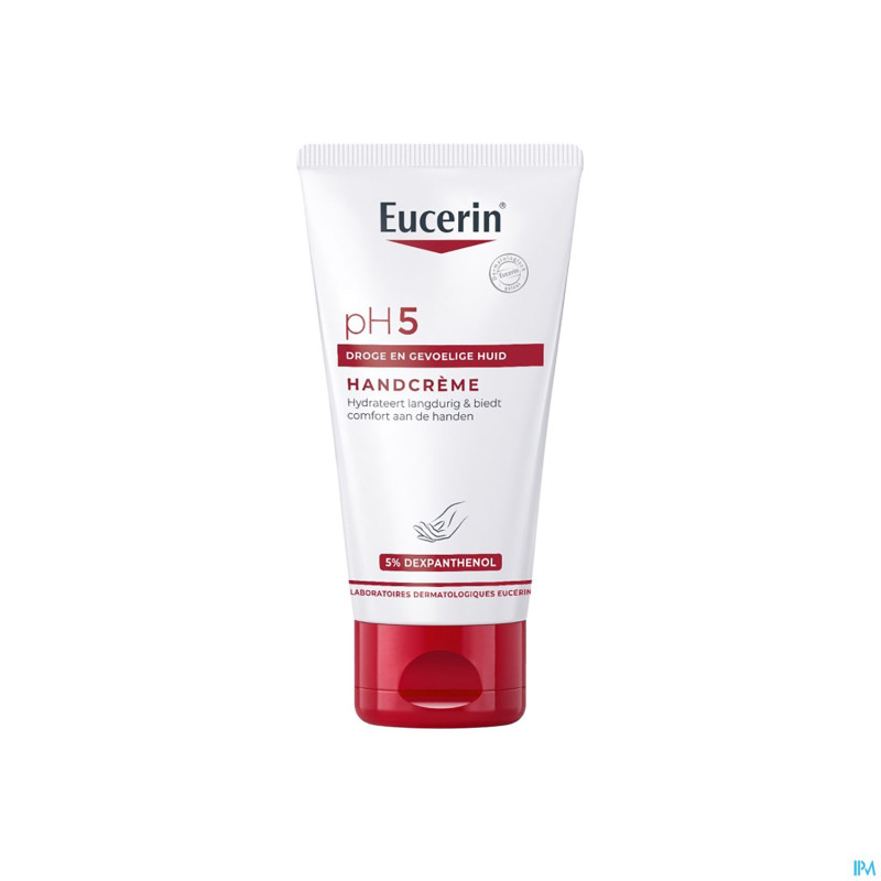 Eucerin ph5 peau sensible creme mains   75ml