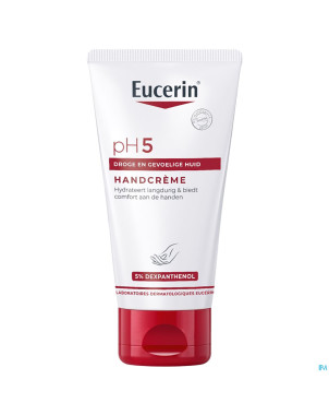 Eucerin ph5 peau sensible creme mains   75ml