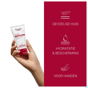 Eucerin ph5 peau sensible creme mains   75ml
