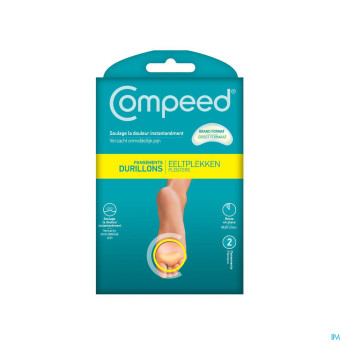 Compeed pansement durillons pieds large 2