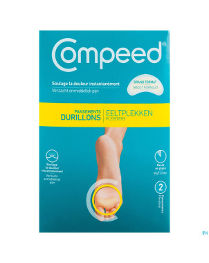 Compeed pansement durillons pieds large 2