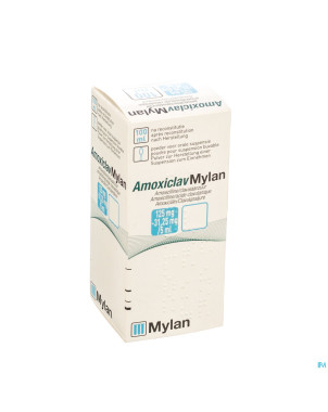 Amoxiclav mylan 125mg/5ml susp100ml