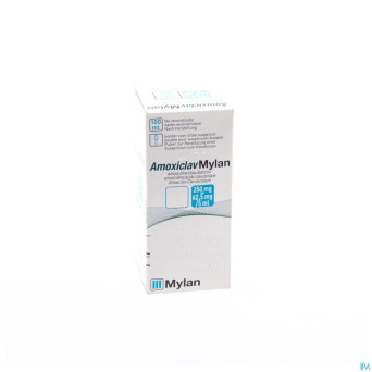 Amoxiclav mylan 250mg/5ml susp100ml