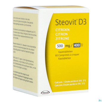 Steovit d3  500mg/400ui comp  60