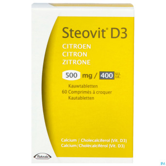 Steovit d3  500mg/400ui comp  60