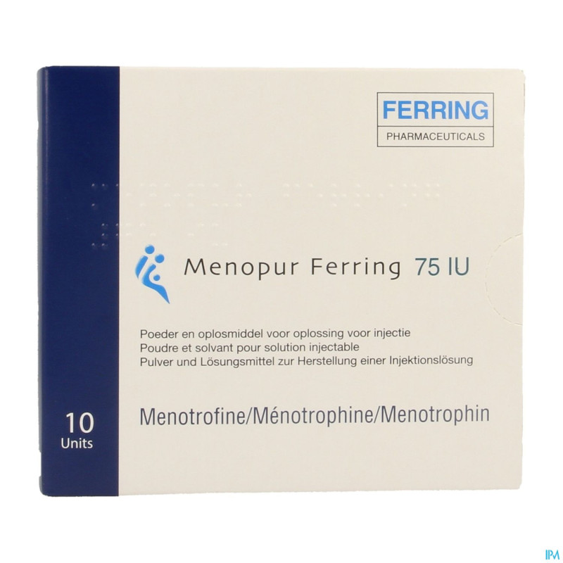 Menopur ferring pulv+solv im/sc 10