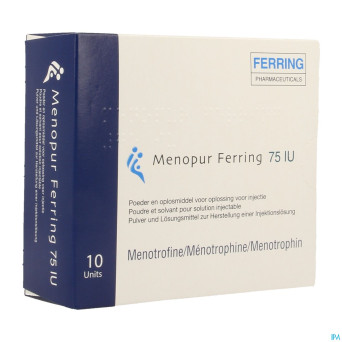 Menopur ferring pulv+solv im/sc 10