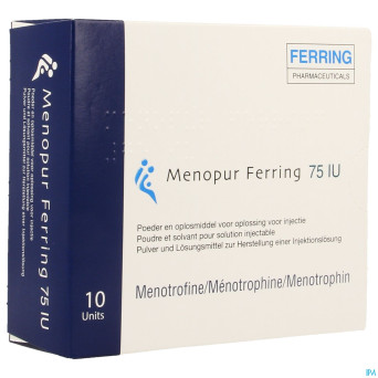 Menopur ferring pulv+solv im/sc 10