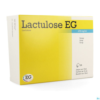 Lactulose eg sach sir 20x15ml670/ml