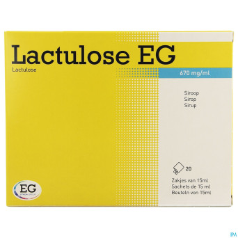 Lactulose eg sach sir 20x15ml670/ml
