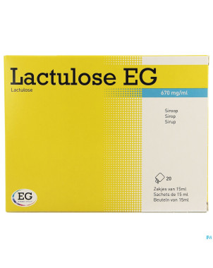 Lactulose eg sach sir 20x15ml670/ml