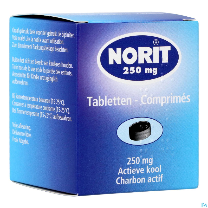 Norit 250 tabl 75