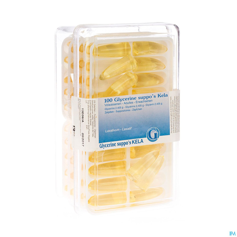 Glycerine kela pharma supp ad 100