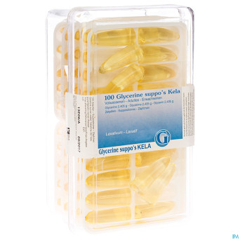 Glycerine kela pharma supp ad 100