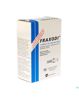 Fraxodi amp ser 10x0,6ml - 11.400 ui/ie