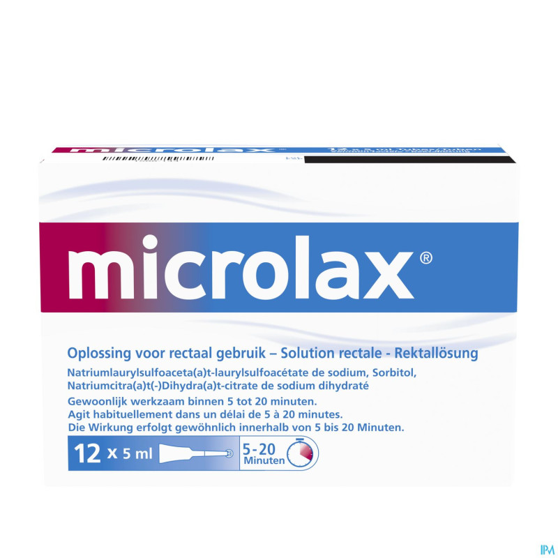 Microlax 12 x 5 ml