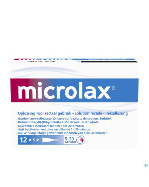 Microlax 12 x 5 ml