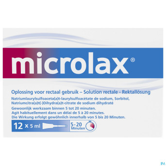 Microlax 12 x 5 ml