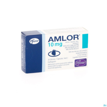 Amlor 10mg caps 30