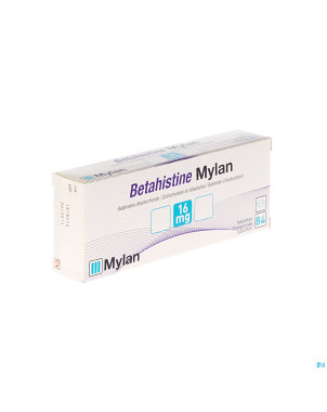 Betahistine viatris 16mg comp 84