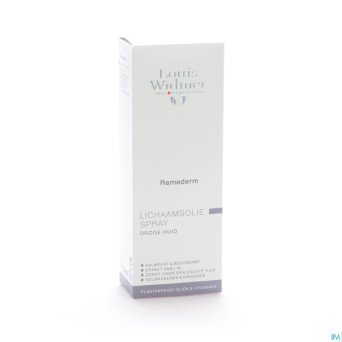 Widmer remederm huile corps spray parf    150ml